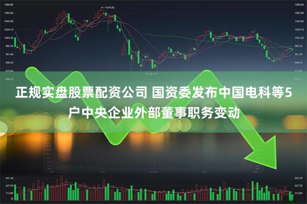 正规实盘股票配资公司 国资委发布中国电科等5户中央企业外部董事职务变动